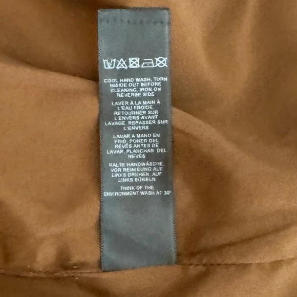 ASOS Design Sequin Cami Top Size 14 Spaghetti Strap Rose Gold V Neck Lined - Picture 9 of 9